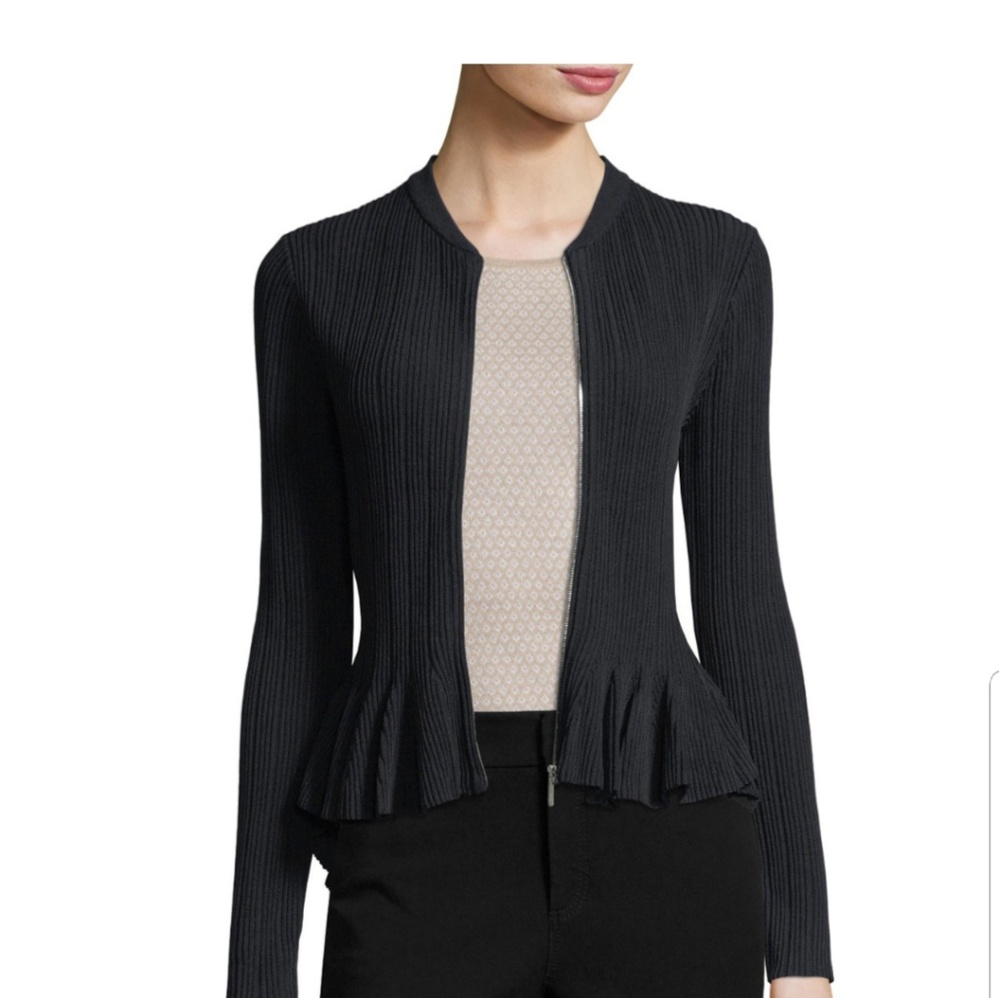 Released Rid Zip - Front Peplum Jacket - Picture 3 of 4